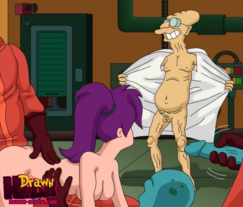 Futurama: Aliens fuck Leela